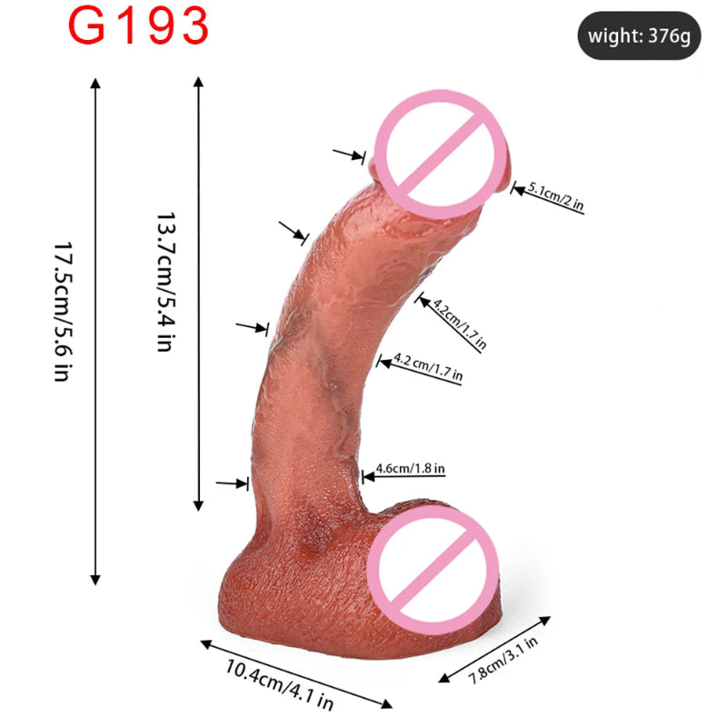 LifeTouch Silikon Dildo mit robustem Saugnapf™