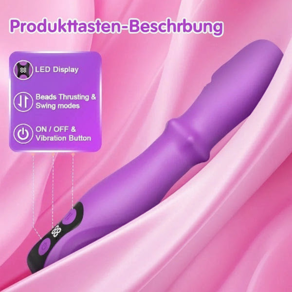 ThrustX Pro – Stoßvibrator mit G-Spot Swing, Anal-Option & kraftvollen Vibrationen