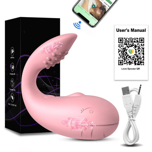 App remote control vibrator egg for women, clitoral stimulator, G-spot dildo, female wearable panties, vibrating adult sex toy