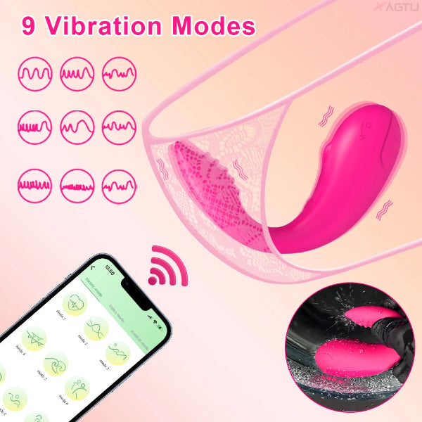 App remote control vibrator egg for women, clitoral stimulator, G-spot dildo, female wearable panties, vibrating adult sex toy