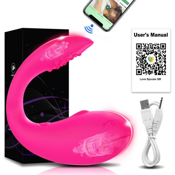 App remote control vibrator egg for women, clitoral stimulator, G-spot dildo, female wearable panties, vibrating adult sex toy