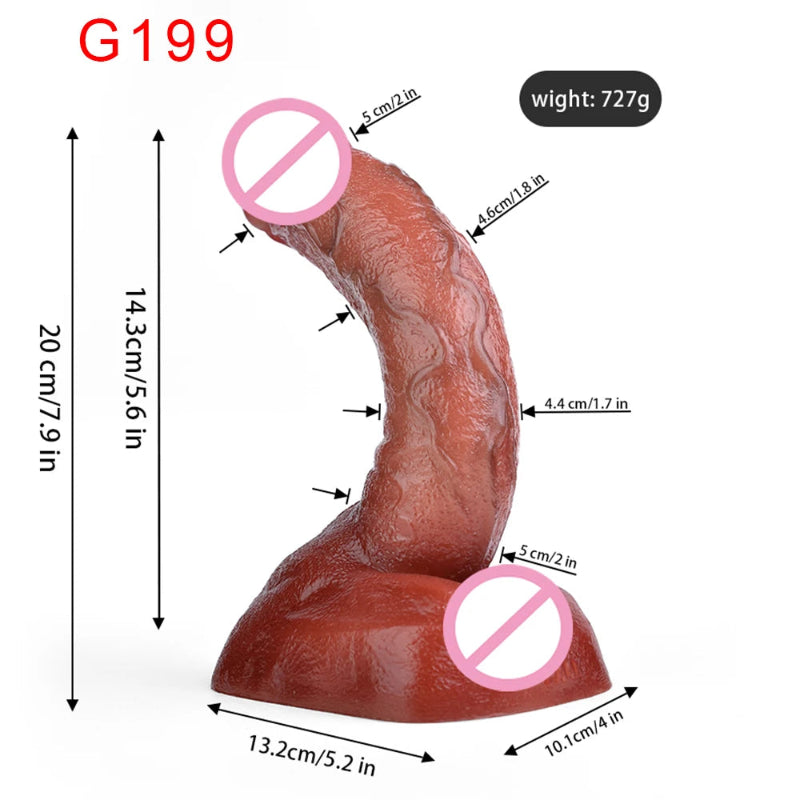 LifeTouch Silikon Dildo mit robustem Saugnapf™