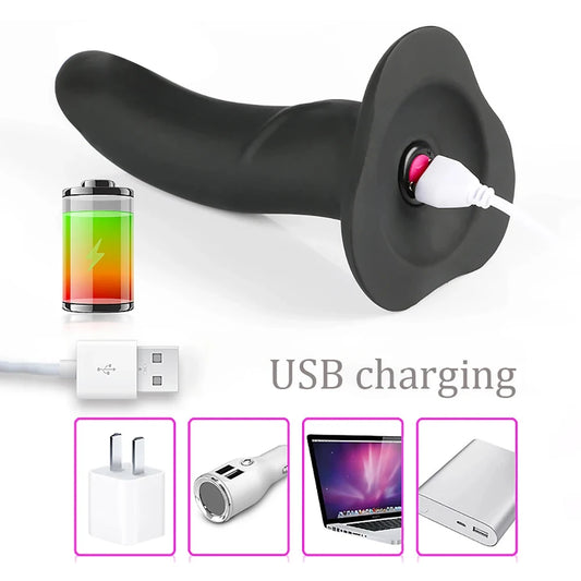 Female Sex Toys, 10-Speed Vibrating Sex Belt, Strap-on Dildo, Vibrator Panties for Women, Lesbian Sex Bondage Dildo