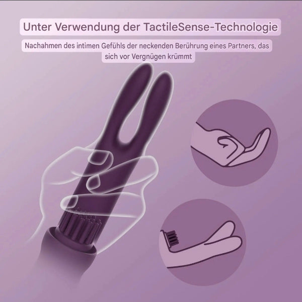 Elatia™ Deer Rabbit Vibrator – Dual-Action G-Spot & Clitoris Stimulator