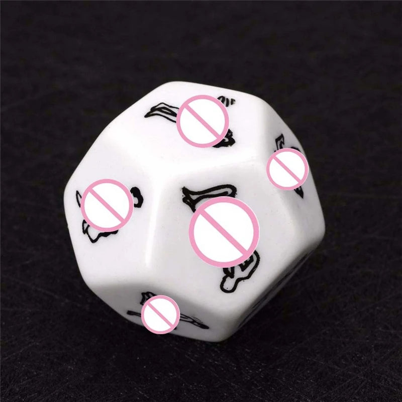 Sexspielzeug für Paare, Frauen, Erwachsenenspiel, lustige Sexwürfel, 6/12 Seiten, Romantik, Liebe, Humor, Glücksspiel, Erotik, Mist, Würfel, Bar, Weihnachtsgeschenk