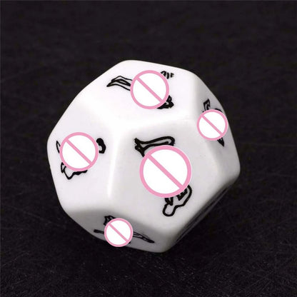 Sexspielzeug für Paare, Frauen, Erwachsenenspiel, lustige Sexwürfel, 6/12 Seiten, Romantik, Liebe, Humor, Glücksspiel, Erotik, Mist, Würfel, Bar, Weihnachtsgeschenk