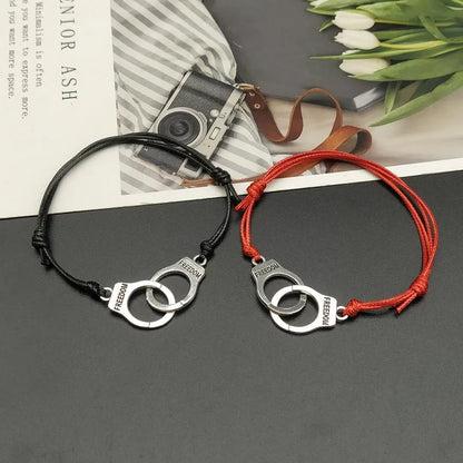 Ensemble de bracelets menottes réglables BBF pour femmes
