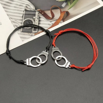 Ensemble de bracelets menottes réglables BBF pour femmes