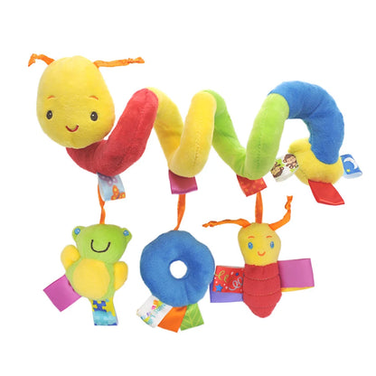 Baby Krippe Hängen Rasseln Spielzeug Auto Sitz Spielzeug Weiche Mobiles Kinderwagen Krippe Kinderbett Spirale Spielzeug Kinderwagen Hängen Puppen für Babys Neugeborenen Geschenk