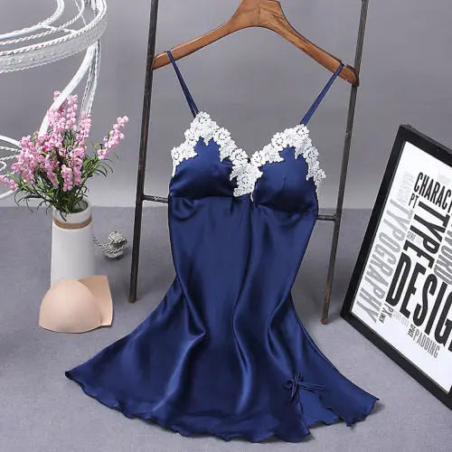 Hot Sale Sommer Seide V-Ausschnitt Dessous