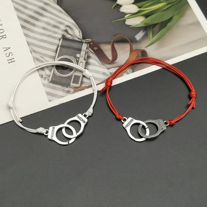 Ensemble de bracelets menottes réglables BBF pour femmes
