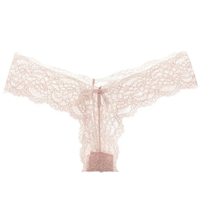 Sexy, transparente Damen-T-Back-Slips.