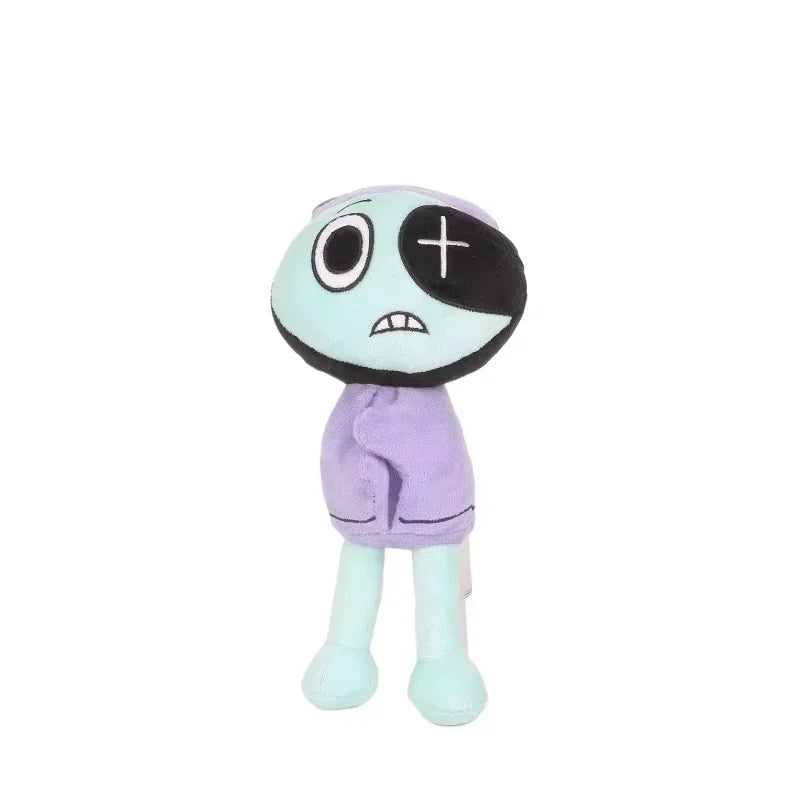 Neue Dandy's World 35cm Plüschfigur, Niedliche Dandy World Scrap Stoffpuppe, Horror-Spiel Goob Pebble Plüschtier, Weiches Kissen, Kinderspielzeug