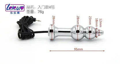 Sex Toys for Men Masturbation Novelty Electric Shock Butt Plug Anal Toys Penis Stimulation Pulse Orgasm Medical Theme Toys