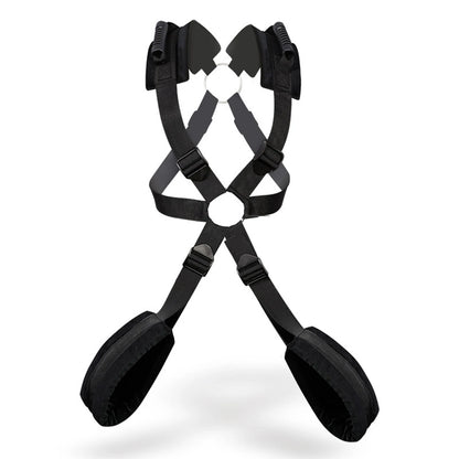 BDSM Sex-Schaukel-Set mit Bondage-Liebesgurten für Paare, Verstellbare Gurte, Erwachsenen-Sexspielzeug, Weiche Plüsch-Polstermatte, Sex-Fesselset