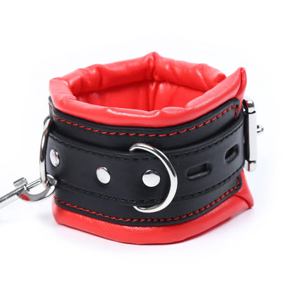 Luxury faux leather handcuffs – Perfect for controlled BDSM play