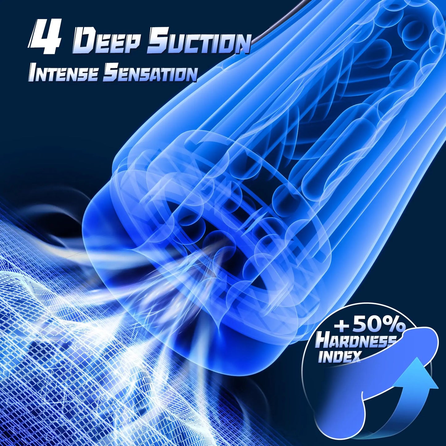 Male Masturbator, Penis Pump, Adult Sex Toy for 18 Men with 4 Suction Modes, 9 Vibration Modes, LED Display, Pocket Pussy, Realistic Vagina