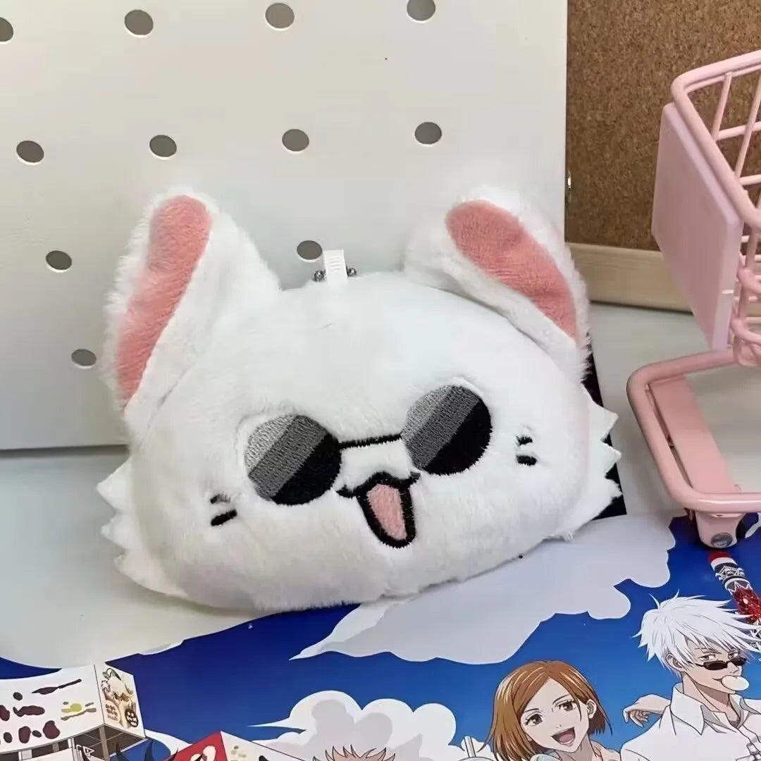 Schlüsselanhänger Geto Suguru und Satoru Gojo Plüsch Cosplay Puppe Anhänger Schlüsselanhänger Paar Zubehör Schlüsselanhänger Fans Geschenk