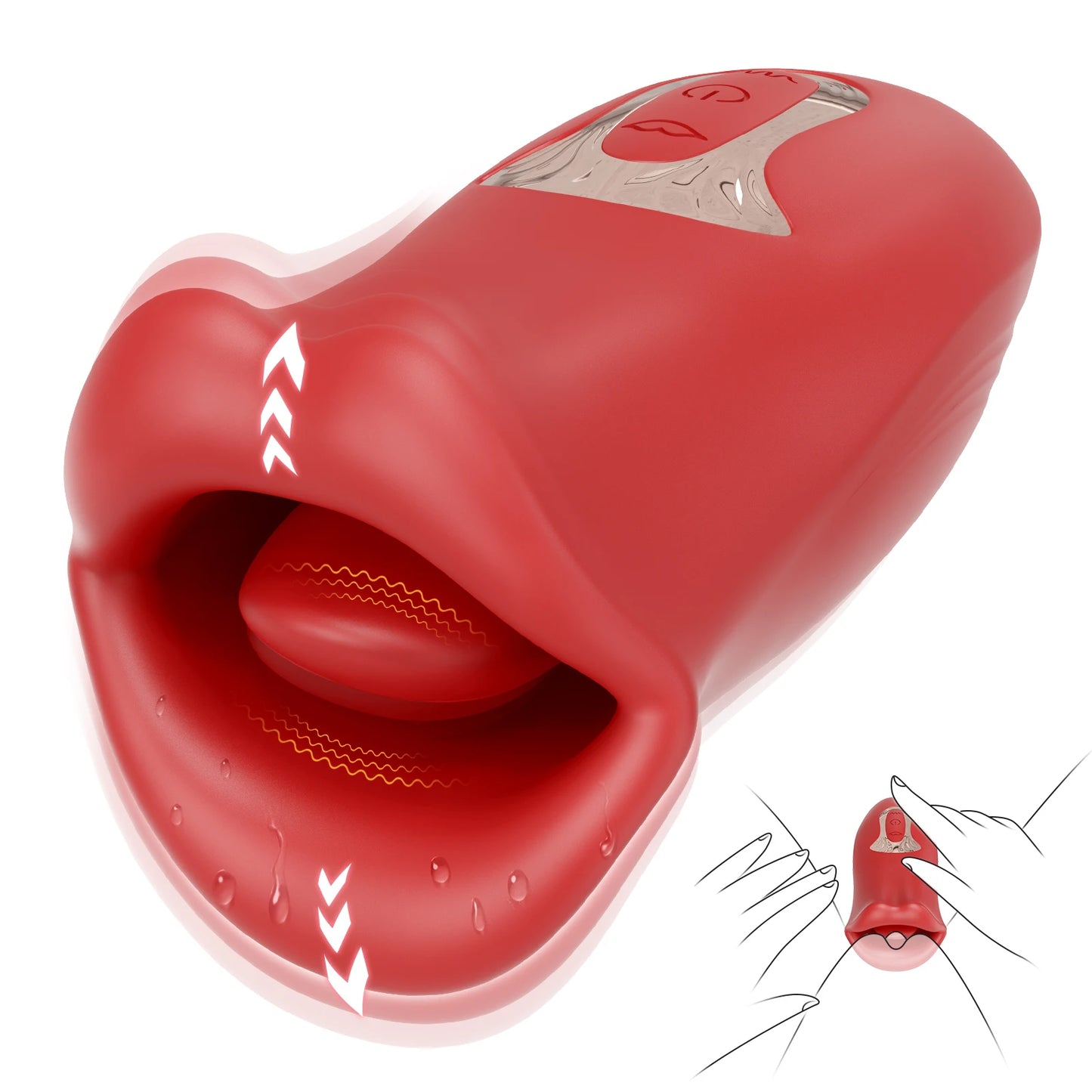Sexspielzeug G-Punkt-Vibrator für Frauen Klitoris-Stimulator Dildo-Vibrator Zunge lecken Vagina Vibration Masturbator Spielzeug für Erwachsene ab 18 Jahren