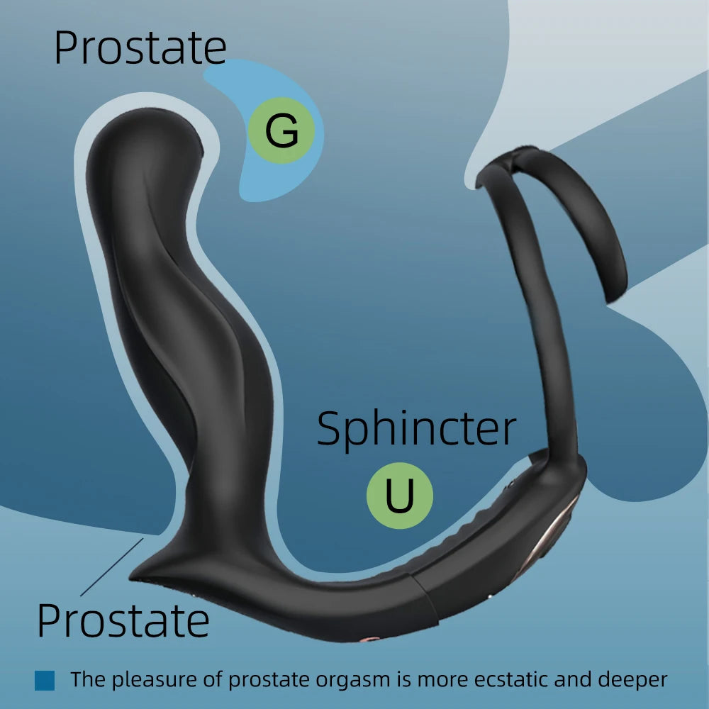 Prostate Massager Bluetooth APP Vibrator