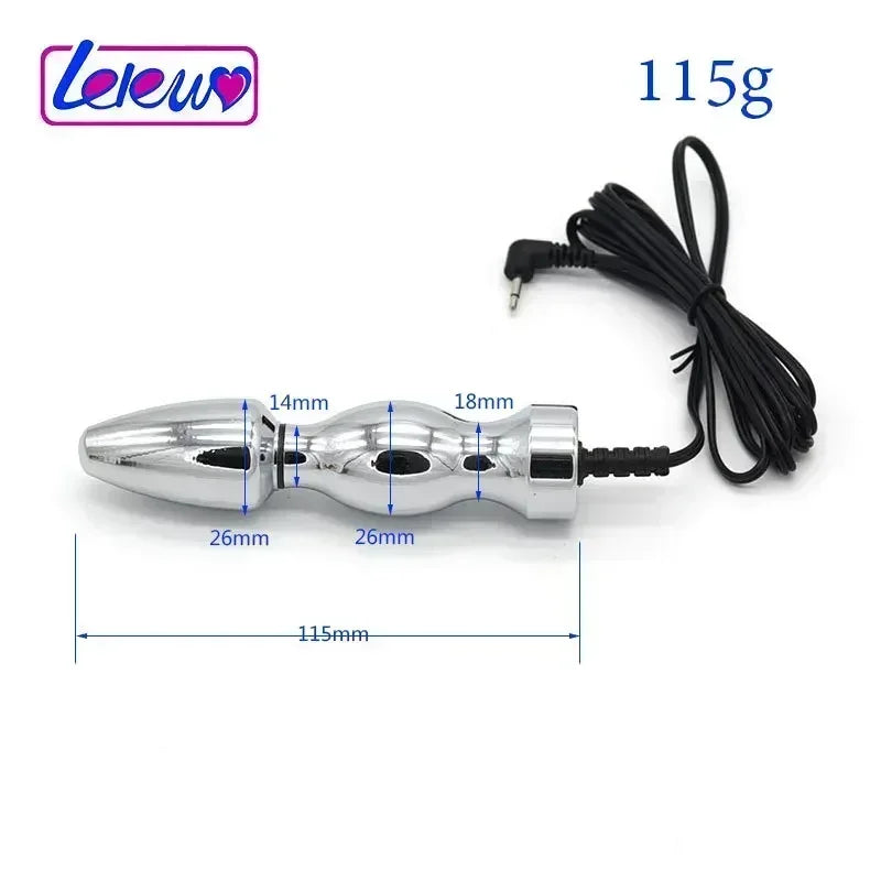 Sex Toys for Men Masturbation Novelty Electric Shock Butt Plug Anal Toys Penis Stimulation Pulse Orgasm Medical Theme Toys