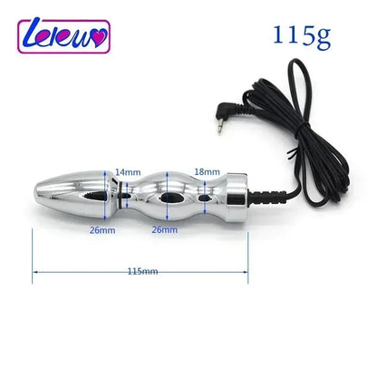 Sex Toys for Men Masturbation Novelty Electric Shock Butt Plug Anal Toys Penis Stimulation Pulse Orgasm Medical Theme Toys