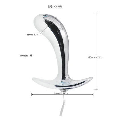 Sex Toys for Men Masturbation Novelty Electric Shock Butt Plug Anal Toys Penis Stimulation Pulse Orgasm Medical Theme Toys