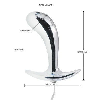 Sex Toys for Men Masturbation Novelty Electric Shock Butt Plug Anal Toys Penis Stimulation Pulse Orgasm Medical Theme Toys