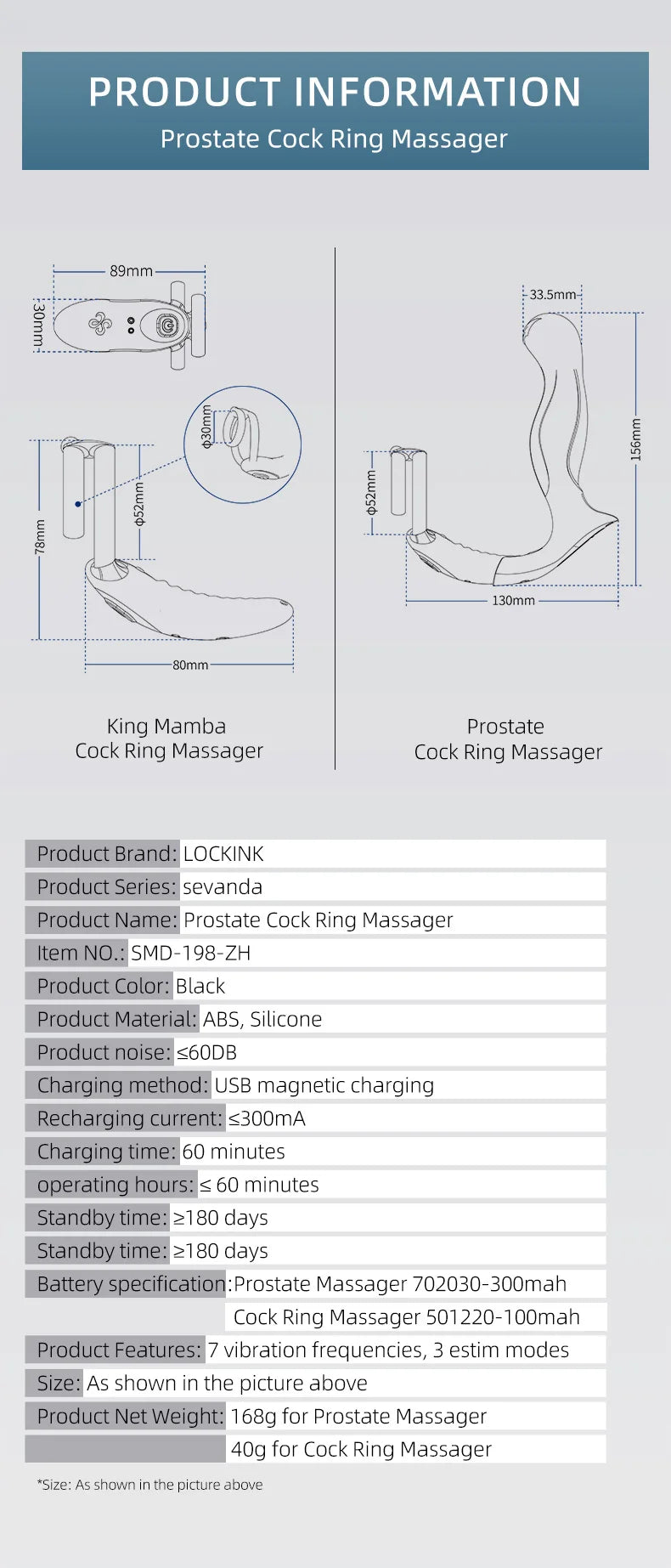 Prostata-Massagegerät Bluetooth APP Vibrator