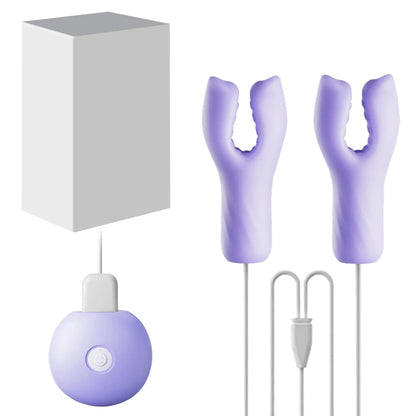 Sexspielzeug für Frauen Paare Brustmassage 10 Frequenzen Nippelklemmen Klitoris-Clip Nippel-Vibrator Nippel-Klitoris-Stimulation