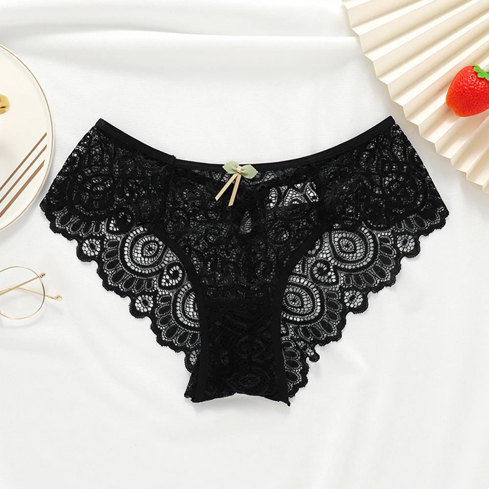 Sexiger Damen-G-String mit Spitzenbesatz