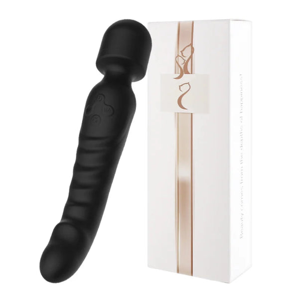 Dual-Head HeatWand – Powerful vibrator dildo with wand head