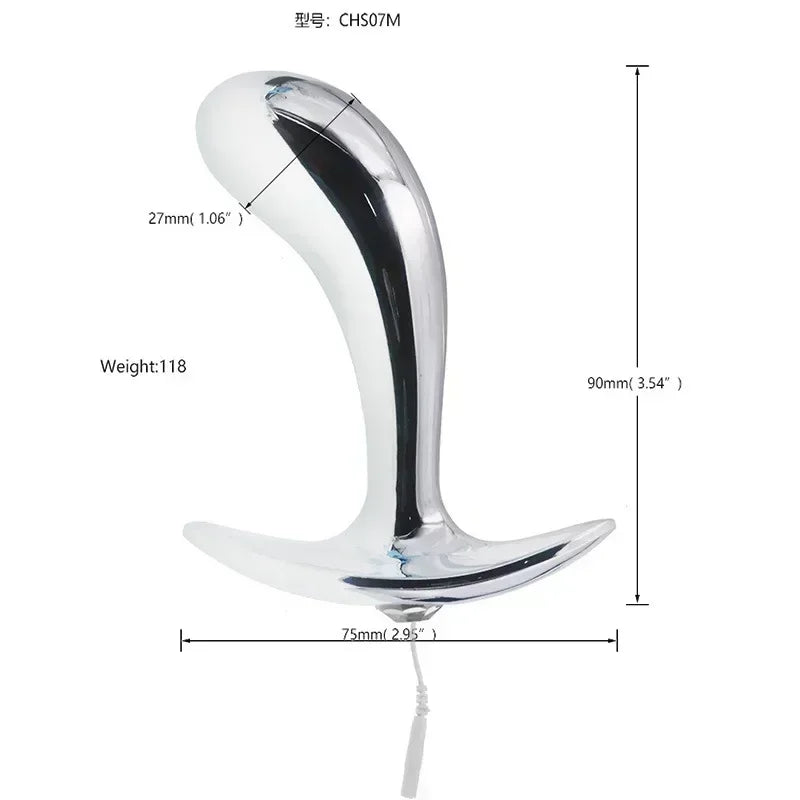 Sex Toys for Men Masturbation Novelty Electric Shock Butt Plug Anal Toys Penis Stimulation Pulse Orgasm Medical Theme Toys
