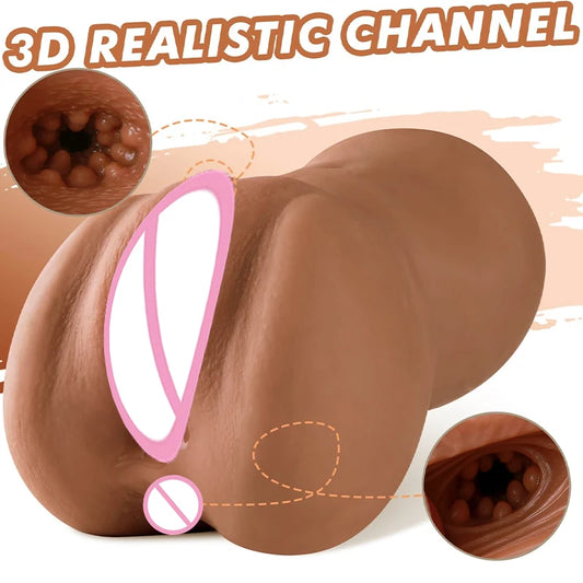 Realistische Sexpuppe mit weichen Gesäßpartien, Sextoy, Vagina, Sexprodukte, Masturbationsloch, Sexspielzeug, realistische männliche Sexpuppen, Masturbatoren für Männer