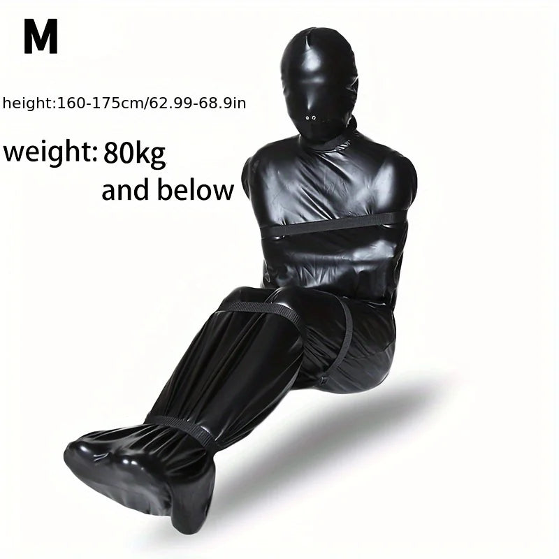 BDSM Ganzkörper-Bondage-Geschirr, Sexspielzeug für Paare, SM-Zwangsjacke, Schlafsack, Fesseln