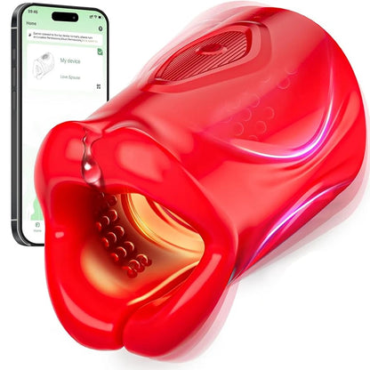 Male sex toy for men, adult toy, male masturbator with 9 vibration modes, powerful vibrating penis trainer, male sex toy
