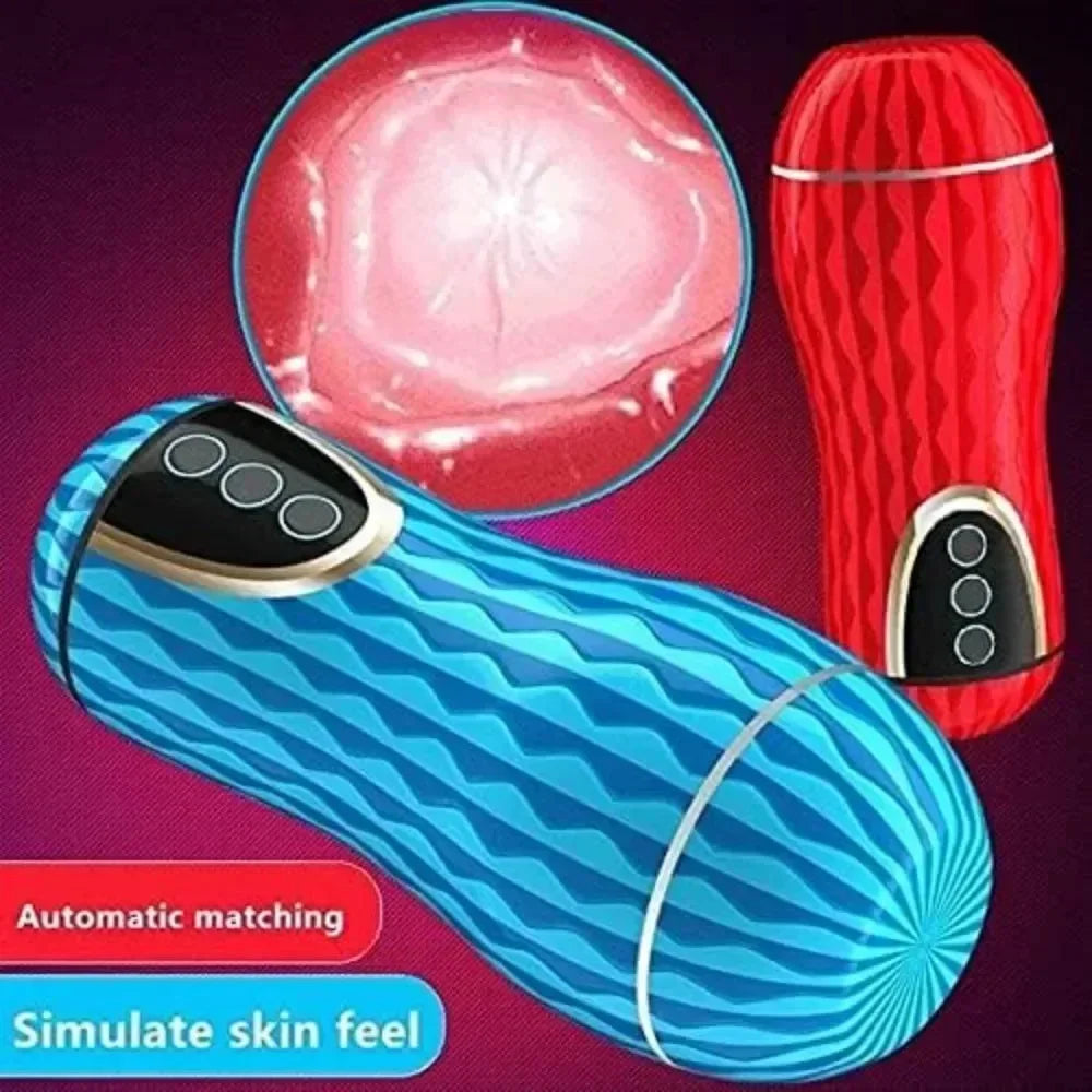 Men Prostate Massage Sex Toy for Men 5D Soft Silicone Simulated Real Vagina Masturbator Cup Adult Sexy Sex Toy