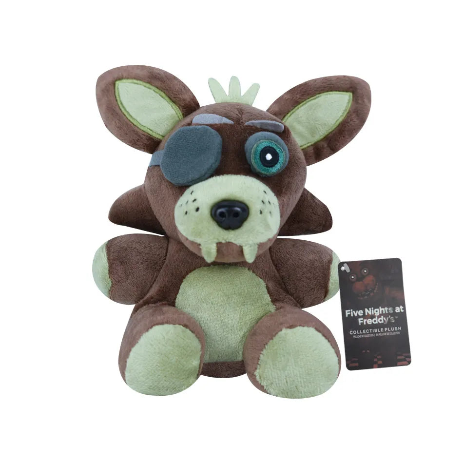 2025Neue FiveNight At Freddy Fnaf Niedliche Plüschtiere Puppe Bonnie Bär Foxy Cartoon Gefüllte Puppen Freddy Spielzeug Für Kinder Fans Geschenke