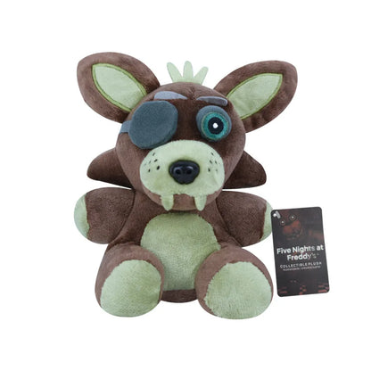 2025Neue FiveNight At Freddy Fnaf Niedliche Plüschtiere Puppe Bonnie Bär Foxy Cartoon Gefüllte Puppen Freddy Spielzeug Für Kinder Fans Geschenke