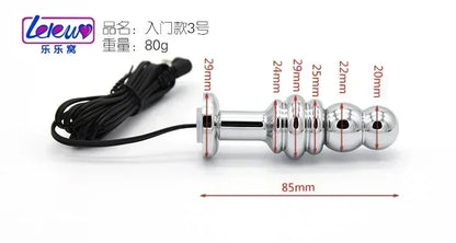 Sex Toys for Men Masturbation Novelty Electric Shock Butt Plug Anal Toys Penis Stimulation Pulse Orgasm Medical Theme Toys