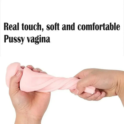 Men Prostate Massage Sex Toy for Men 5D Soft Silicone Simulated Real Vagina Masturbator Cup Adult Sexy Sex Toy