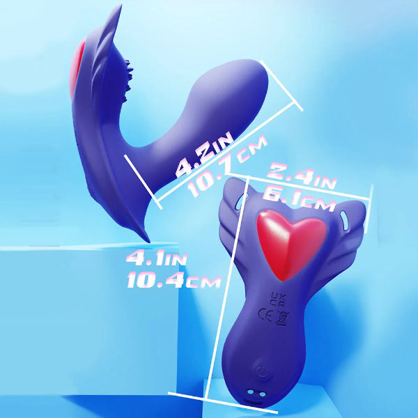 Vibromasseur à double moteur avec application et contrôle Bluetooth – portable et précis