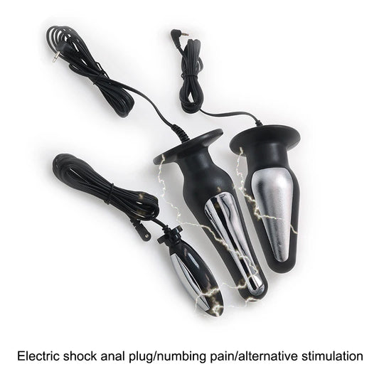 Sexspielzeug Elektroschock Analkugeln Butt Plug Prostatamassage Erwachsenen-Sexspielzeug für Männer Schwule Frauen Klitoris Vagina Stimulation