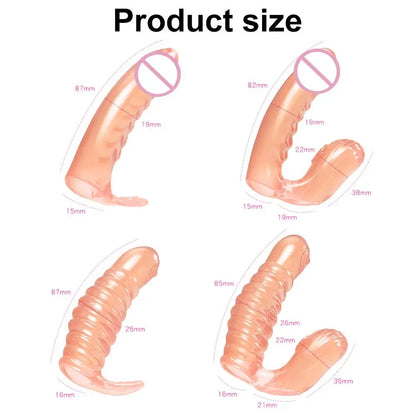 Sex Spielzeug Für Frauen Männer Erwachsene Erotische Bdsm G-punkt Vagina Massager Kein Vibrator Butt Plug Finger Hülse Klitoris Stimulator Sex Shop
