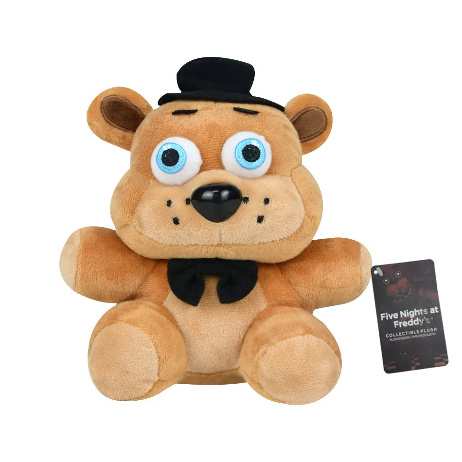 2025Neue FiveNight At Freddy Fnaf Niedliche Plüschtiere Puppe Bonnie Bär Foxy Cartoon Gefüllte Puppen Freddy Spielzeug Für Kinder Fans Geschenke