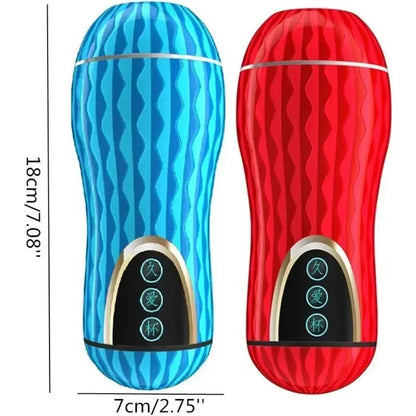 Men Prostate Massage Sex Toy for Men 5D Soft Silicone Simulated Real Vagina Masturbator Cup Adult Sexy Sex Toy