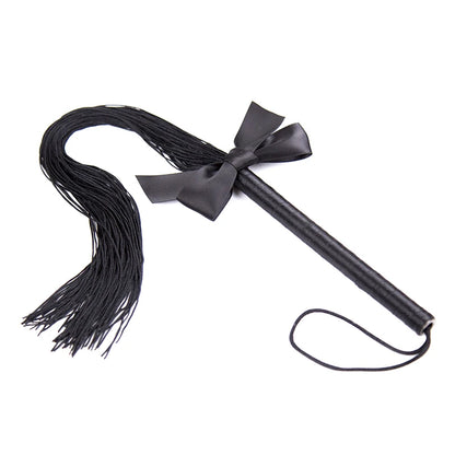 High Quality Pu Leather Pimp Crop Queen Black Whip