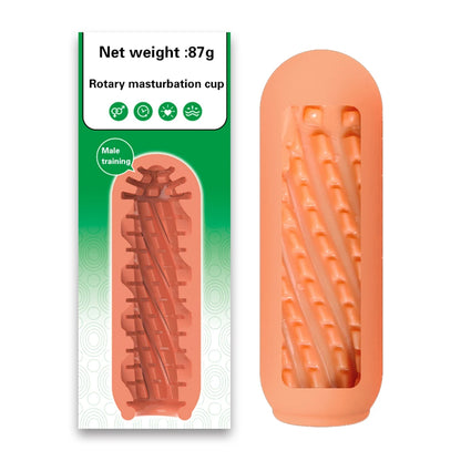 Male Masturbator, Adult Erotic Toy, Soft Silicone, Portable, Vagina, Pussy, Masturbation, Penis, Endurance, Exercise, Sex Toy for Men