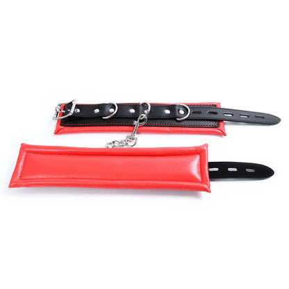 Luxury faux leather handcuffs – Perfect for controlled BDSM play