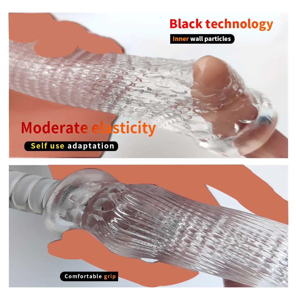 Male Sex Toys Masturbation Cup Soft Male Exercise Penis Massage Trainer Sexy Pocket Pussy Blowjob Toy Vagina Adult Items 18+